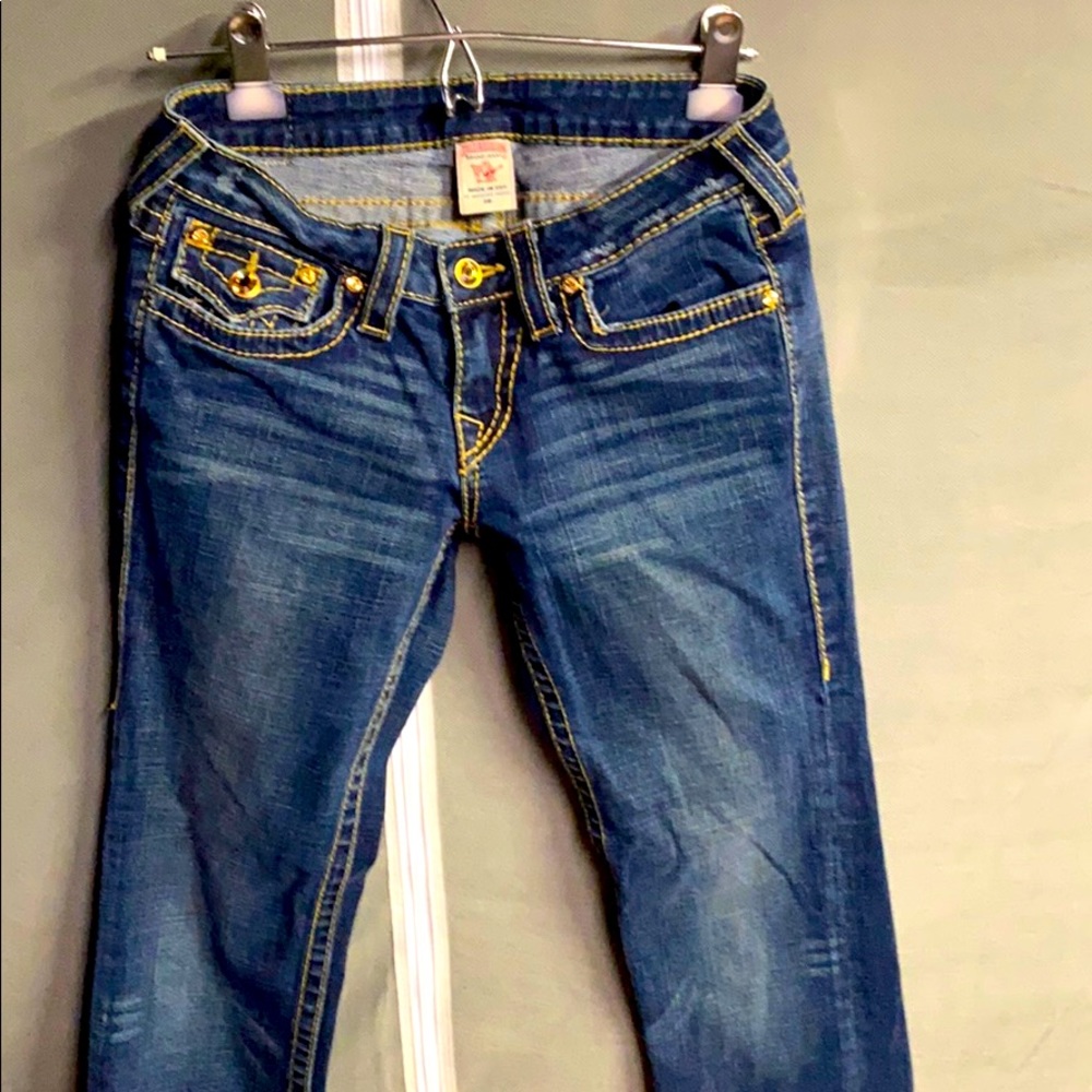 True Religion blue jeans